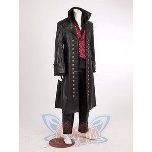 Once Upon A Time Captain Hook Cosplay Costumes Halloween Pirate Mp001994