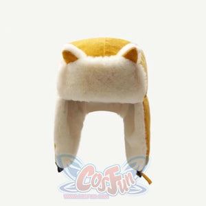 Outdoor Cute Fox Ears Fleece Helmet Caps Hats&caps