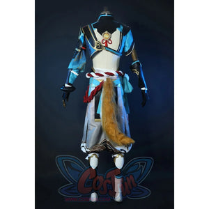 Pre-Sale Game Genshin Impact Gorou Cosplay Costume Jacquard Version C00668 Costumes