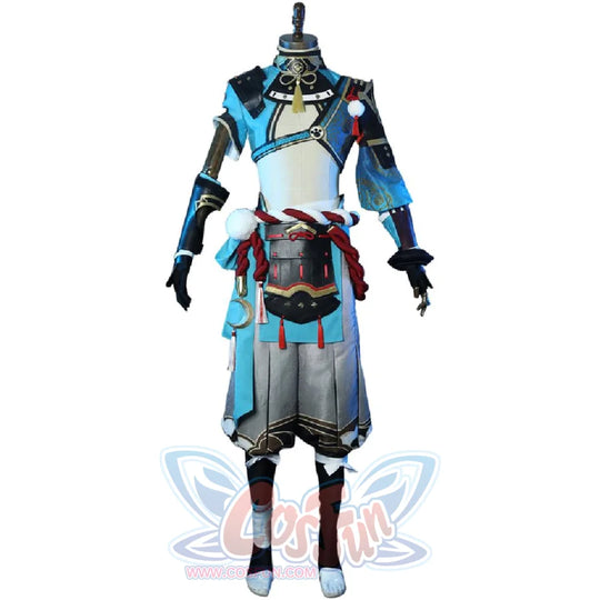 Pre-Sale Game Genshin Impact Gorou Cosplay Costume Jacquard Version C00668 Men / Xs-Presale Costumes