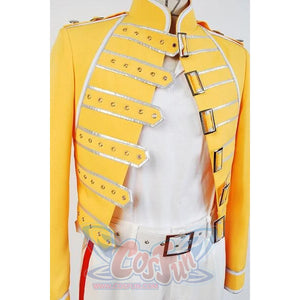 Queen Lead Vocals Freddie Mercury Wembley On Stage Cosplay Costume Costumes