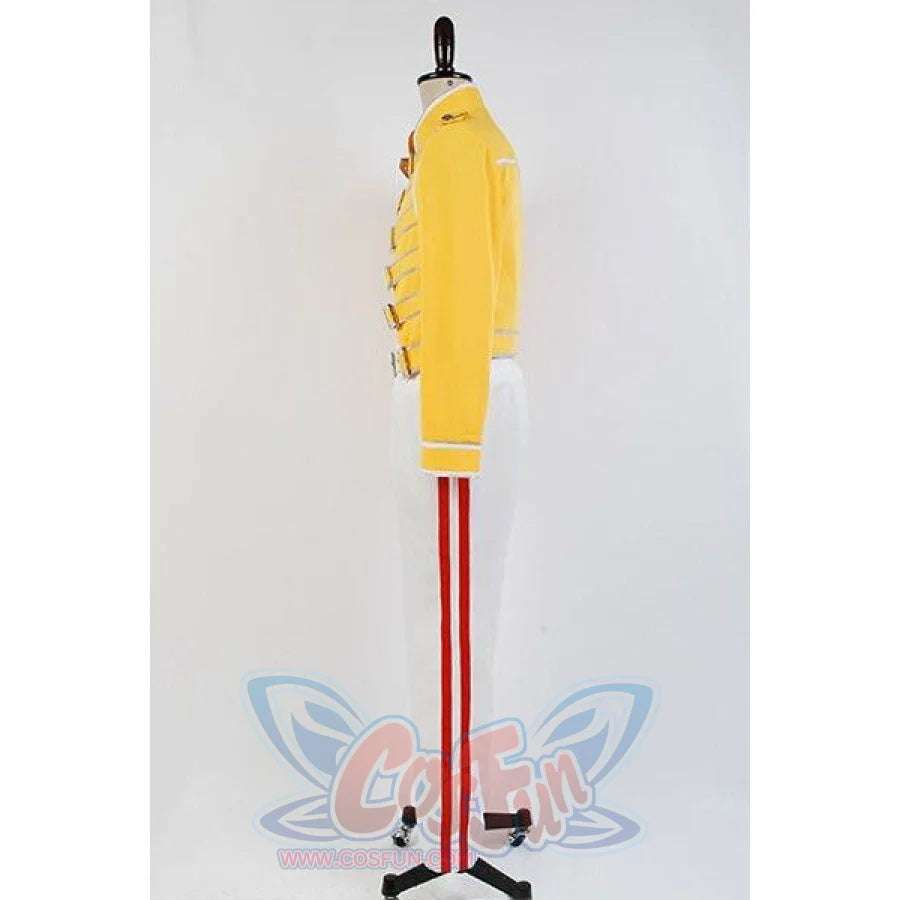 Queen Lead Vocals Freddie Mercury Wembley On Stage Cosplay Costume Costumes