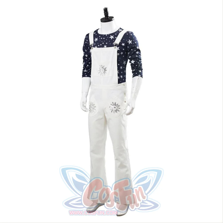 Rocketman Elton John Cosplay Costume Uniform Outfit Adult Men Halloween Carnival Costumes