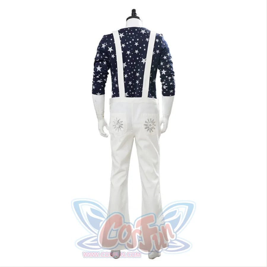 Rocketman Elton John Cosplay Costume Uniform Outfit Adult Men Halloween Carnival Costumes