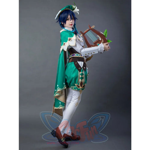 Role-Playing Game Genshin Impact Venti Cosplay Costume Mp006229 Costumes