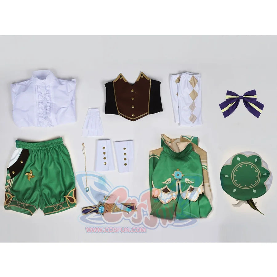 Role-Playing Game Genshin Impact Venti Cosplay Costume Mp006229 Costumes