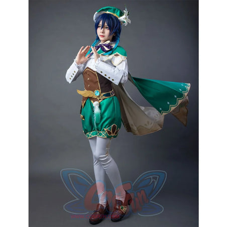 Role-Playing Game Genshin Impact Venti Cosplay Costume Mp006229 Costumes