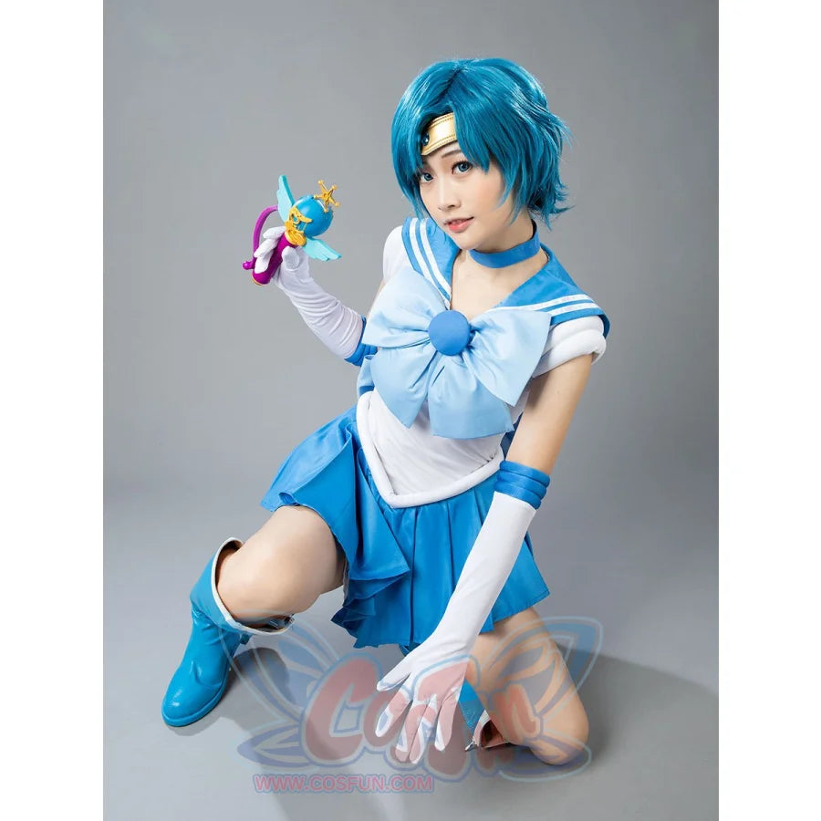 Sailor Moon Mercury Mizuno Ami Cosplay Costumes Mp000571