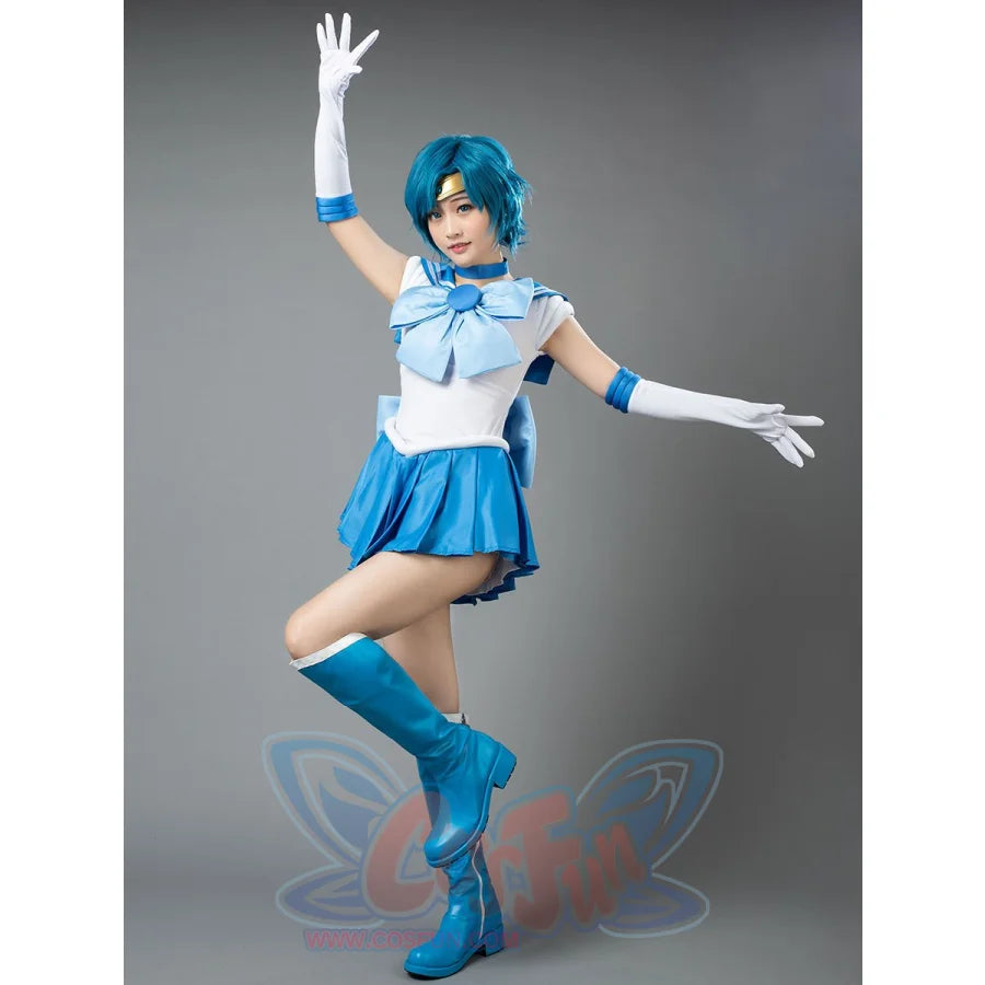 Sailor Moon Mercury Mizuno Ami Cosplay Costumes Mp000571