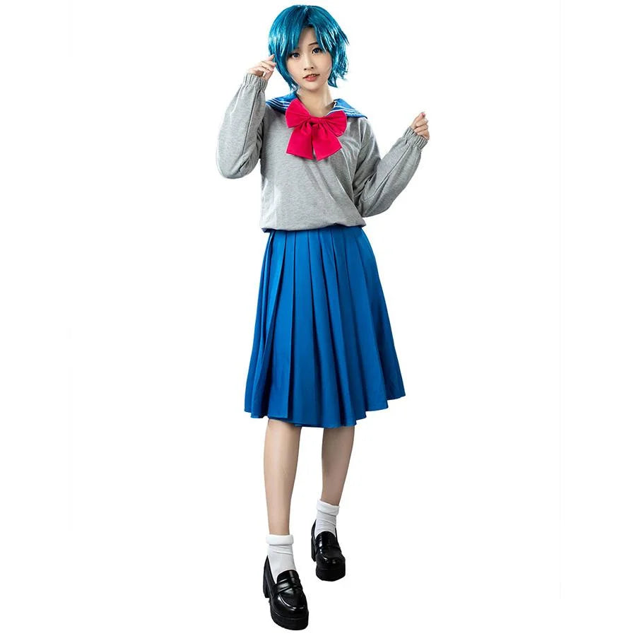 Sailor Moon Crystal Mercury Ami Mizuno Cosplay School Uniform Mp003720 Xs / Us Warehouse (Us Clients