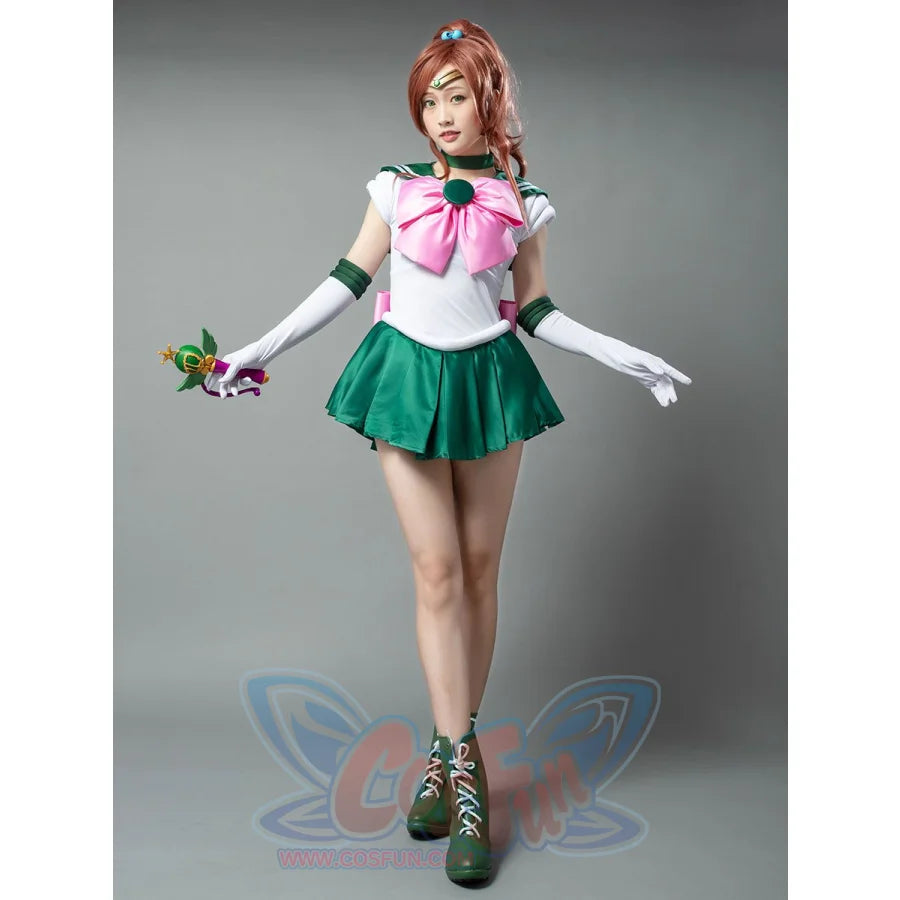 Sailor Moon Jupiter Kino Makoto Cosplay Costumes Mp000292