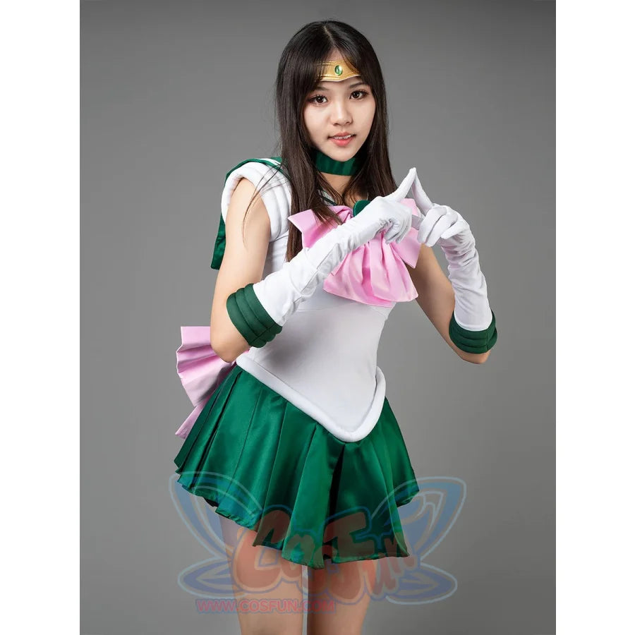 Sailor Moon Jupiter Kino Makoto Cosplay Costumes Mp000292