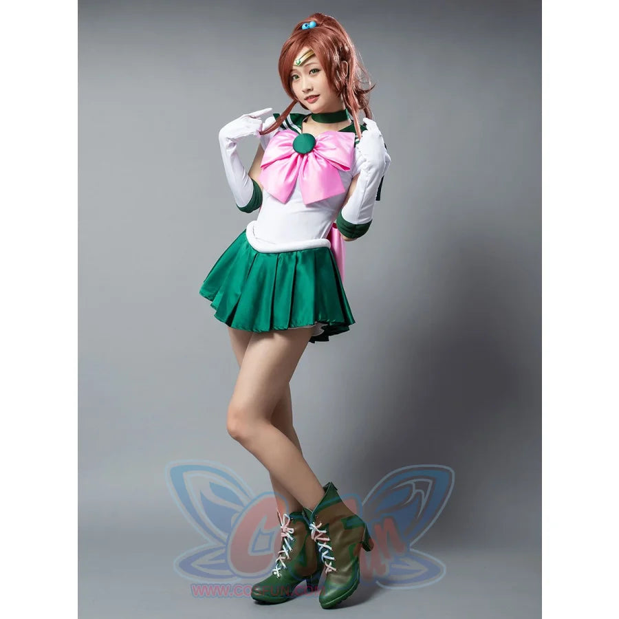 Sailor Moon Jupiter Kino Makoto Cosplay Costumes Mp000292