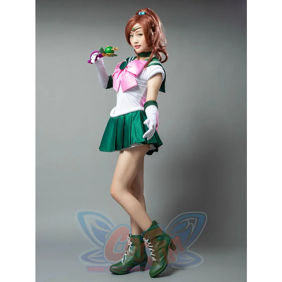 Sailor Moon Jupiter Kino Makoto Cosplay Costumes Mp000292