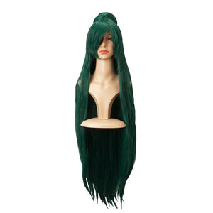 Sailor Moon Pluto Meiou Setsuna Cosplay Wigs Long Hair With Bun Mp001065