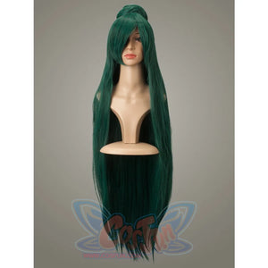 Sailor Moon Pluto Meiou Setsuna Cosplay Wigs Long Hair With Bun Mp001065