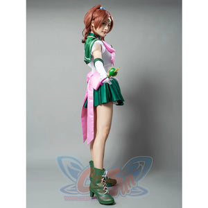 Sailor Moon Super S Film Jupiter Makoto Kino Lita Cosplay Costumes Mp001406