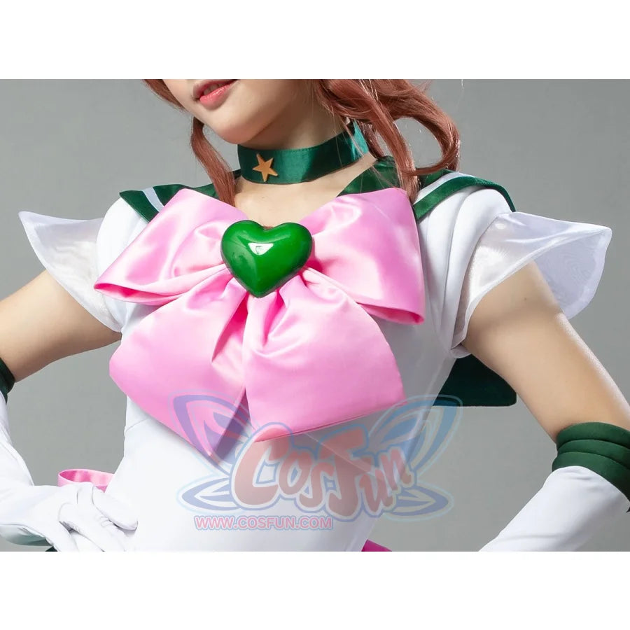 Sailor Moon Super S Film Jupiter Makoto Kino Lita Cosplay Costumes Mp001406