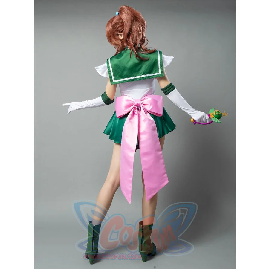 Sailor Moon Super S Film Jupiter Makoto Kino Lita Cosplay Costumes Mp001406