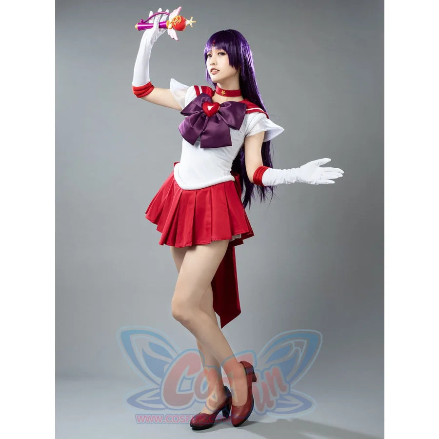 Sailor Moon Super S Film Mars Rei Hino Raye Cosplay Costumes Mp001407