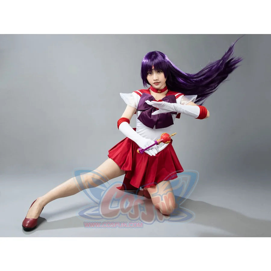 Sailor Moon Super S Film Mars Rei Hino Raye Cosplay Costumes Mp001407