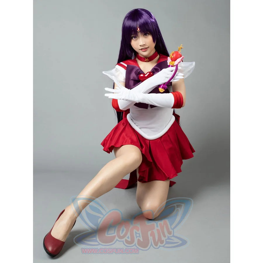 Sailor Moon Super S Film Mars Rei Hino Raye Cosplay Costumes Mp001407