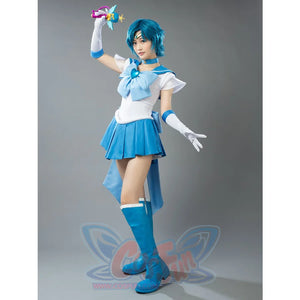 Sailor Moon Super S Film Mercury Ami Mizuno Cosplay Costume Mp001402 Costumes