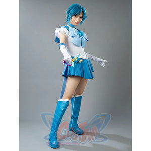 Sailor Moon Super S Film Mercury Ami Mizuno Cosplay Costume Mp001402 Costumes