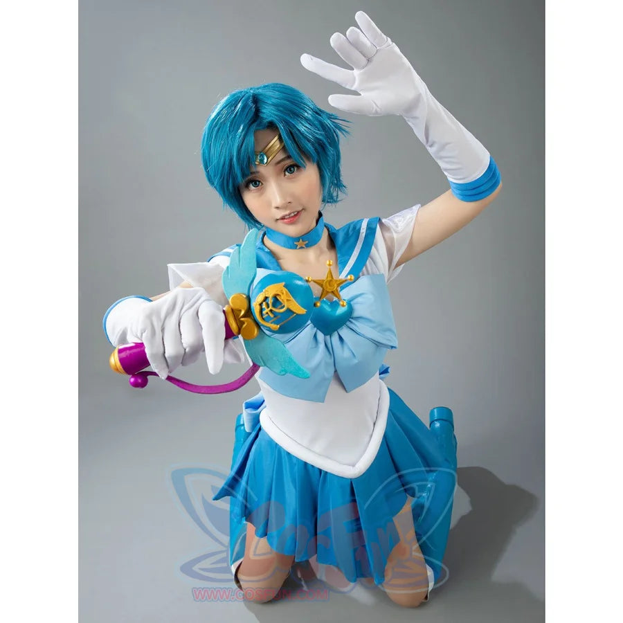 Sailor Moon Super S Film Mercury Ami Mizuno Cosplay Costume Mp001402 Costumes