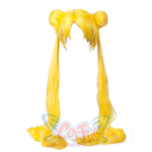 Sailor Moon Tsukino Usagi Cosplay Wigs Twin Ponytail Mp001339