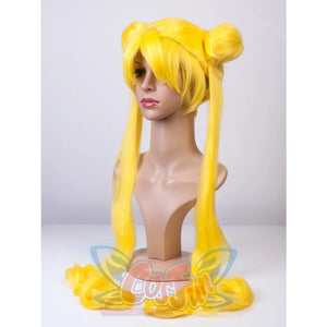 Sailor Moon Tsukino Usagi Cosplay Wigs Twin Ponytail Mp001339