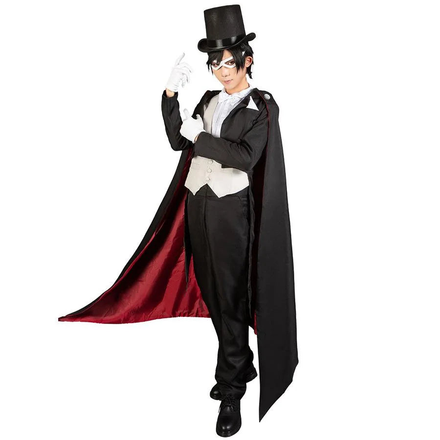 Sailor hotsell Moon’s Tuxedo Mask Leather Cosplay