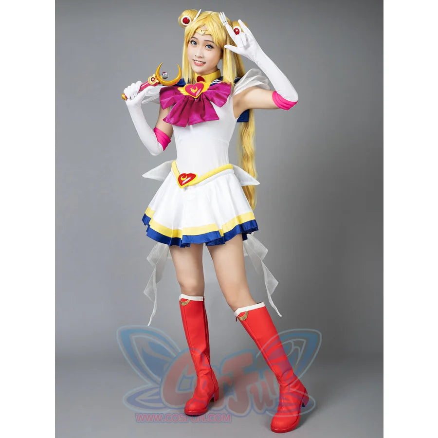 Sailor Super S Film Tsukino Usagi Serena Cosplay Costumes Mp001570