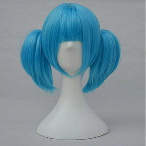 Sally Face Sallyface Sal Fisher Cosplay Wig Short Blue Hair One Size Wigs