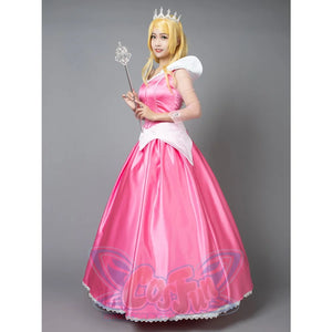 Sleeping Beauty Princess Aurora Cosplay Costumes Ball Gown Dress Mp002020