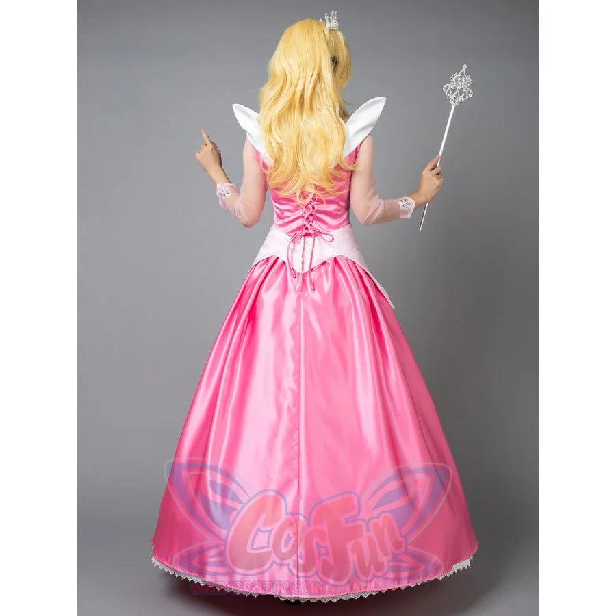 Sleeping Beauty Princess Aurora Cosplay Costumes Ball Gown Dress Mp002020