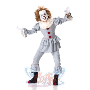 Stephen Kings It Pennywise Cosplay Costume Halloween Outfits Mp005122 Costumes