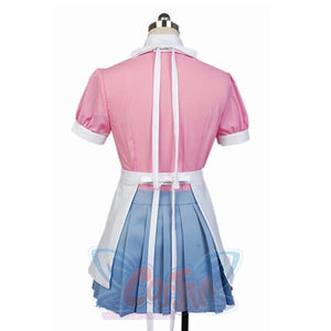 Anime Super Dangan Ronpa 2 Mikan Tsumiki Danganronpa Dress Cosplay Halloween Carnival Party Costumes