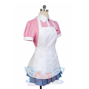 Anime Super Dangan Ronpa 2 Mikan Tsumiki Danganronpa Dress Cosplay Halloween Carnival Party Costumes