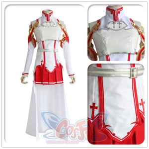 Sword Art Online Cosplay Costume Asuna Yuuki Full Set Women Costumes Mp005693