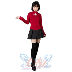 The Holy Grail War Fate/stay Night Tohsaka Rin 2 Cosplay Costume Mp004001 Xs / Us Warehouse (Us