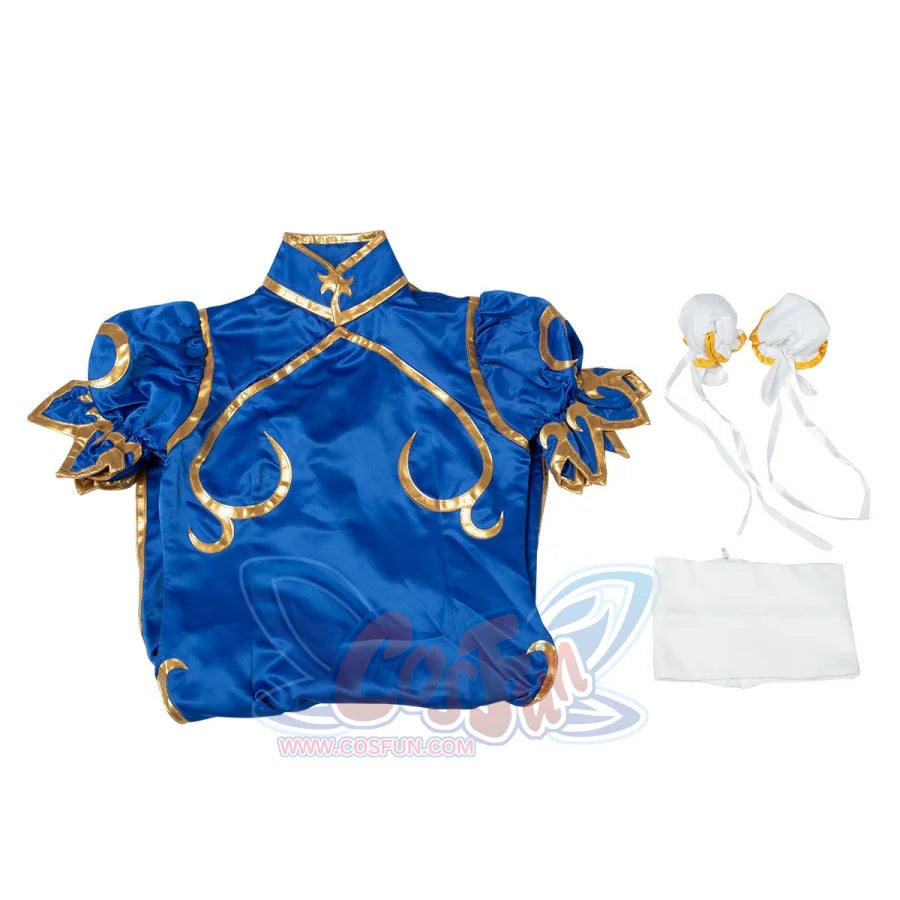 Top Street Fighter Chun Li Cosplay Costumes Cheongsam Mp000407