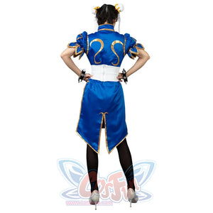 Top Street Fighter Chun Li Cosplay Costumes Cheongsam Mp000407