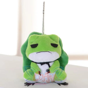 Travel Frog Keychain Mobile Phone Charm Cosplay Gifts Frog. Props & Accessories