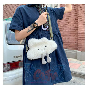 Ulzzang Holiday Cute Cartoon Sister Shoulder Bags