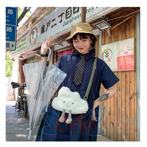 Ulzzang Holiday Cute Cartoon Sister Shoulder Bags