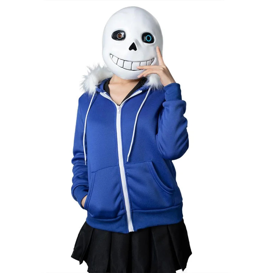 cosfun Undertale Sans Cosplay costume Sans Jacket Halloween Hoodies