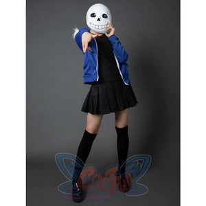 Undertale Sans Cosplay Costume Jacket Halloween Hoodies C00057 Costumes