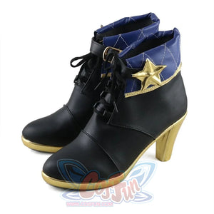 Virtual Vtuber Hoshimachi Suisei Cosplay Shoes C00113 & Boots