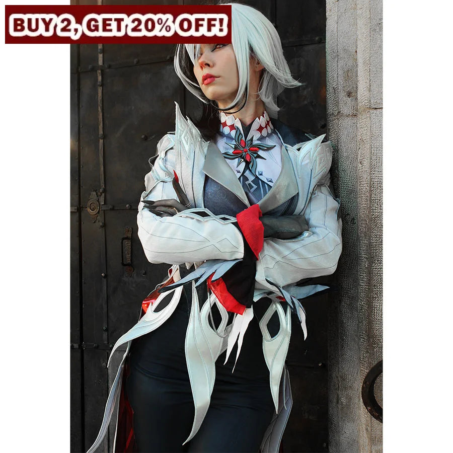 Genshin Impact Arlecchino The Knave Cosplay Costume C08268 Aa Costumes